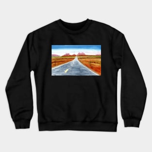 Monument Valley Awaits! Crewneck Sweatshirt